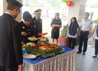 HBI ke-68, Imigrasi Mamuju Gelar Upacara dan Syukuran