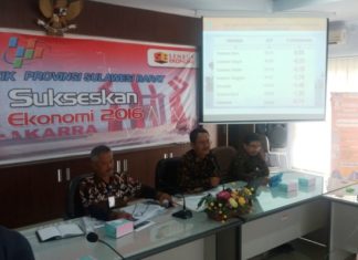 BPS Sulbar: Januari 2018, Mamuju Inflasi Sebesar 0,50 Persen
