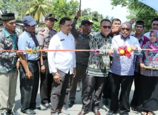Jalan Sampaga-Dato Diresmikan untuk Dimanfaatkan Warga