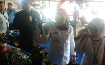 Enny dan Netty Sidak Bahan Makanan di Pasar Baru dan Pasar Lama Mamuju