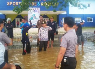 Bencana Alam Mamuju, Bupati Habsi dan OPD Rapat Mendadak
