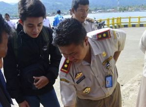 SKP Kelas II Mamuju Gelar Opersai Patuh di Pelabuhan Ferry