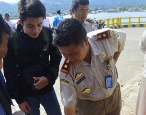 SKP Kelas II Mamuju Gelar Opersai Patuh di Pelabuhan Ferry