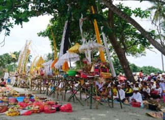 Sambut Nyepi, Umat Hindu di Tommo dan Pangale Gelar Melasti