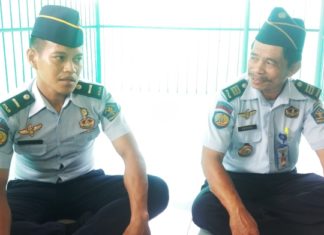 Rutan Kelas IIB Mamuju Gelar Kompetisi Bola Voli Putra