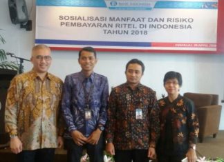 BI Gelar Sosialisasi Manfaat dan Resiko Pembayaran Ritel di Indonesia