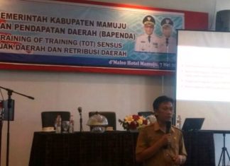 Bapenda Mamuju Gelar TOT Sensus Pajak dan Retribusi Daerah