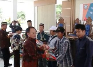 Petani di Mateng Dapat Bantuan dari Kementan