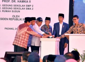 Presiden Resmikan Kawasan Pesantren Modern Terpadu Prof. Dr. Hamka II