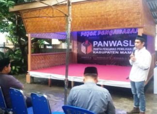Panwaslu Mamuju Resmikan ‘Rumah’ Pojok Pengawasan