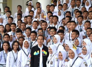 Presiden Bertemu Calon Pemimpin Terbaik di Masa Depan