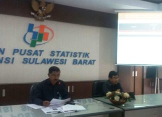 BPS Sulawesi Barat Rilis, Juni 2018 Mamuju Inflasi 0,87 Persen