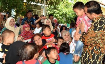 Presiden Jokowi Ajak Presiden Bank Dunia Blusukan Lihat Penanganan Stunting di Bogor