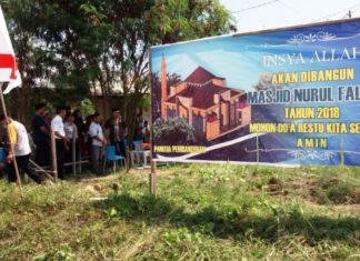 Membangun Masjid Nurul Falah, Cahaya Keberuntungan di GN 2-II Simboro