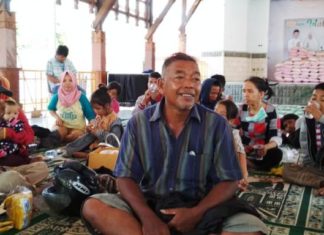 197 Pengungsi Korban Gempa dan Tsunami Palu-Donggala ‘Transit’ di Mamuju