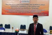 Pernyataan Integritas Sirul Alamin, Ketua Panwaslu Kecamatan Budong-Budong