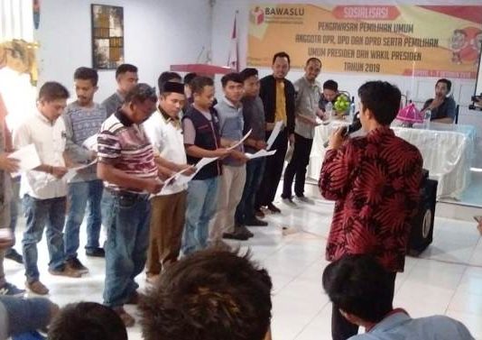 Sosialisasi Pengawasan Pemilu 2019