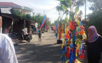 Tebar 63 Tiriq, Warga Rimuku Rayakan Maulid Nabi Muhammad SAW