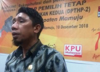 KPU Mamuju Tetapkan DPTHP-2 Sebanyak 167.237 Jiwa