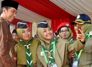 Presiden Jokowi Hadiri Milad Satu Abad Gerakan Kepanduan Hizbul Wathan