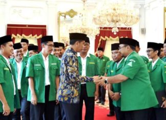 Pimpinan GP Ansor Bertemu Presiden di Istana Negara