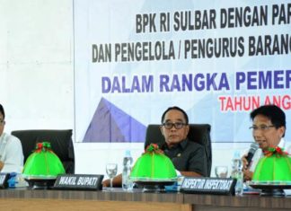 Entry Meeting Pemeriksaan BPK RI Perwakilan Sulbar di Lingkup Pemkab Mateng