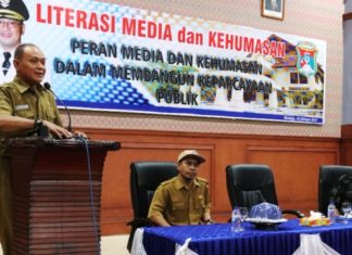 Bangun Kepercayaan Publik, Kominfo Mamuju Gelar Literasi Media dan Kehumasan