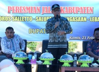 Nostalgia Habsi Saat Resmikan Jalan Penghubung 4 Desa di Simboro dan Tapalang Barat