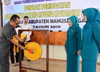 PKK Mateng Gelar Bulan Bhakti Gotong Royong Masyarakat