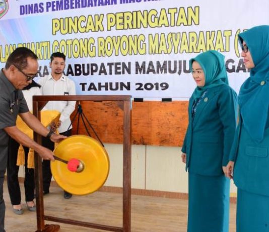 PKK Mateng Gelar Bulan Bhakti Gotong Royong Masyarakat