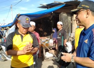Kapolda Sulbar dan Bupati Mamuju Peringati Hari Peduli Sampah Nasional dan Kompak Angkut Sampah