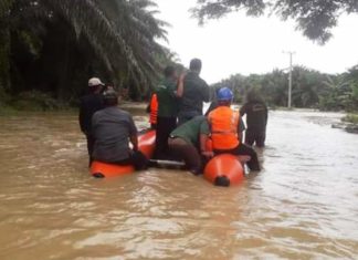 Tobadak, Mamuju Tengah Dilanda Banjir