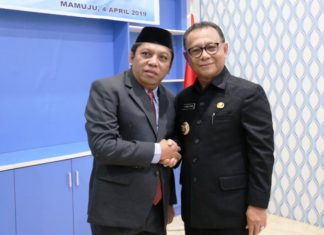 Muhammad Nur Jabat Direktur PDAM Tirta Manakarra untuk Periode Ketiga