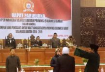 DPRD Sulbar Gelar Rapat Paripurna Terkait PAW Alm. Tasdir Djalalu