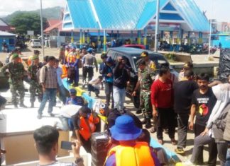 KPU Mamuju Distribusi Kotak Suara ke Bala-Balakang