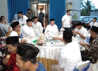 Buka Puasa Bersama di Rujab Ketua DPRD Mateng