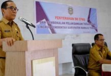 HM Amin Jasa: Jangan Coba-Coba Minta Pindah Sebelum Mengabdi 10 Tahun di Mateng