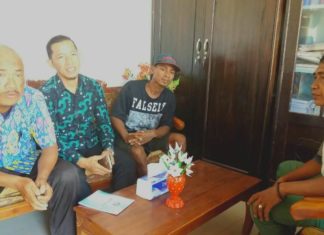 Bertemu dan Damai antara Kelurga CL dan SMP Satap Pangiang