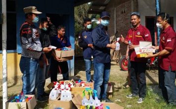 Cegah Corona, DPD Partai Nasdem Mamasa Bagikan Vitamin