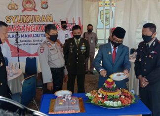 Polres Mateng Peringati HUT Bhayangkara 2020