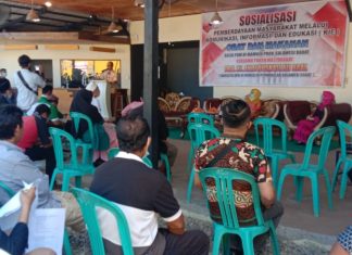 BPOM Sulbar Sosialisasi di Mateng