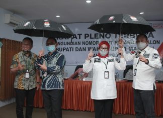 Pilkada Mamuju: Tina – Ado Nomor 01, Habsi – Irwan Nomor 02