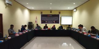 Jelang Penetapan Calon, Bawaslu Mamuju Tengah Gelar Rakor
