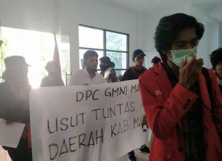 Tak Serius, GMNI Mamuju Nilai Dewan Bermain Tangani Aset Bermasalah