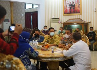 Pasca Pencoblosan Forkopimda Sulbar Gelar konferensi pers