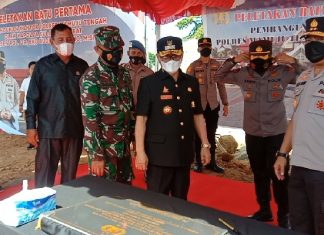 Bupati Aras Bantu Tanah Tempat Bangun Gedung Mako Polres Mateng