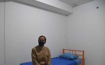 Presiden Tinjau Kesiapan Rusun Pasar Rumput untuk Isolasi Pasien Covid-19