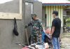 Empati TNI di Desa Banea, Kades Thomas Sambut Letkol Stevi