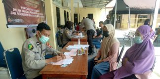 Gerai Vaksin, Polres Majene Terus Kejar Target Herd Immunity