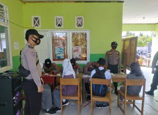 766 Warga Ikuti Vaksinasi di SMAN 1 Topoyo